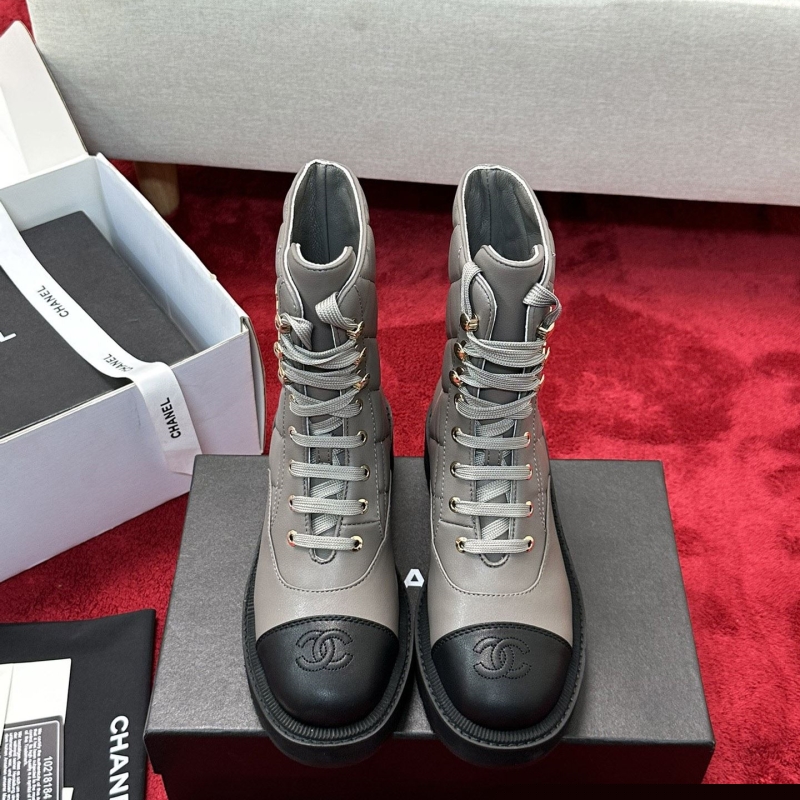Ch*el leather shoes